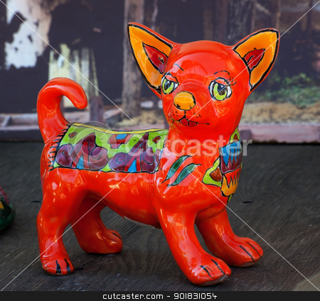 To use this stock image in your creative project, please select the size you need over to the right and click the "Add to Cart" button.
Your downloaded image will come with the Cutcaster watermark removed so don’t worry about the watermark you see on this page. Mexican Colorful Souvenir Ceramic Chihuahua Dog San Diego Calfor stock photo, Meixan Colorful Souvenir Ceramic Chihuahua Dog San Diego California by William Perry