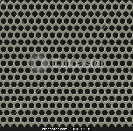 To use this stock image in your creative project, please select the size you need over to the right and click the "Add to Cart" button.
Your downloaded image will come with the Cutcaster watermark removed so don’t worry about the watermark you see on this page. Seamless tiling metal grill pattern stock vector clipart, Illustration of perfectly seamlessly tiling metal grill pattern by Christos Georghiou