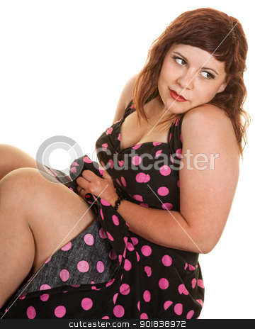 To use this stock image in your creative project, please select the size you need over to the right and click the "Add to Cart" button.
Your downloaded image will come with the Cutcaster watermark removed so don’t worry about the watermark you see on this page. Sexy European Woman Over White stock photo, Beautiful European woman showing leg over white by Scott Griessel