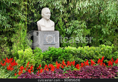 To use this stock image in your creative project, please select the size you need over to the right and click the "Add to Cart" button.
Your downloaded image will come with the Cutcaster watermark removed so don’t worry about the watermark you see on this page. Soong Ching-Ling Wife Sun Yat-Sen Monument Statue Garden Beijing stock photo, Soong Ching-Ling Monument Statue, Wife of Sun Yat-Sen. Garden and former residence of Soong Ching-Ling Residence Beijing China. by William Perry
