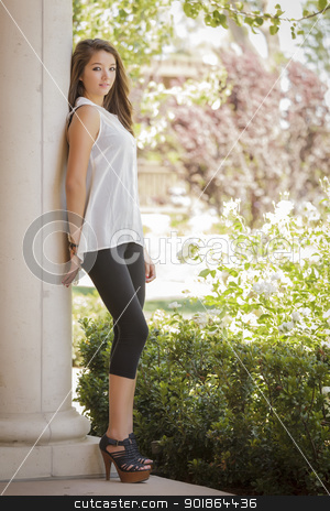 To use this stock image in your creative project, please select the size you need over to the right and click the "Add to Cart" button.
Your downloaded image will come with the Cutcaster watermark removed so don’t worry about the watermark you see on this page. Attractive Mixed Race Girl Portrait stock photo, Attractive Mixed Race Girl Portrait Outdoors. by Andy Dean