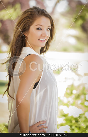 To use this stock image in your creative project, please select the size you need over to the right and click the "Add to Cart" button.
Your downloaded image will come with the Cutcaster watermark removed so don’t worry about the watermark you see on this page. Attractive Mixed Race Girl Portrait stock photo, Attractive Mixed Race Girl Portrait Outdoors. by Andy Dean