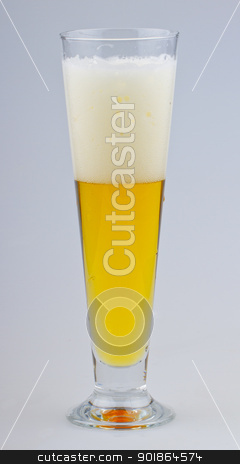 To use this stock image in your creative project, please select the size you need over to the right and click the "Add to Cart" button.
Your downloaded image will come with the Cutcaster watermark removed so don’t worry about the watermark you see on this page. Beer stock photo, A glass of beer with foam over gray background by Fabio Alcini