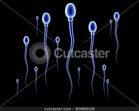 To use this stock image in your creative project, please select the size you need over to the right and click the "Add to Cart" button.
Your downloaded image will come with the Cutcaster watermark removed so don’t worry about the watermark you see on this page. Sperm Attack - Neutral blue stock photo, Sperm Cells on their way to the egg. High resolution 3D render.
by Michael Osterrieder