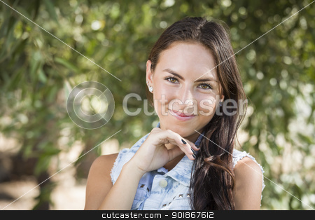 To use this stock image in your creative project, please select the size you need over to the right and click the "Add to Cart" button.
Your downloaded image will come with the Cutcaster watermark removed so don’t worry about the watermark you see on this page. Attractive Mixed Race Girl Portrait stock photo, Attractive Smiling Mixed Race Girl Portrait Outdoors. by Andy Dean
