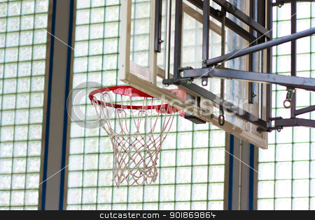 To use this stock image in your creative project, please select the size you need over to the right and click the "Add to Cart" button.
Your downloaded image will come with the Cutcaster watermark removed so don’t worry about the watermark you see on this page. Basketball hoop in a gymnasium stock photo, Basketball hoop in a gymnasium by tristanbm