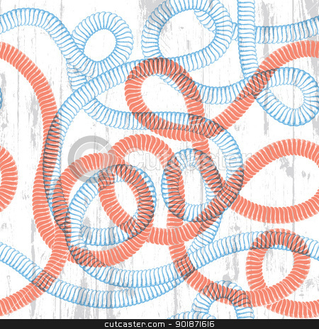 To use this stock image in your creative project, please select the size you need over to the right and click the "Add to Cart" button.
Your downloaded image will come with the Cutcaster watermark removed so don’t worry about the watermark you see on this page. Rope seamless texture. Sailor themed abstract background. Vector stock vector clipart, Rope seamless texture. Sailor themed abstract background. Vector, EPS10. by pashabo