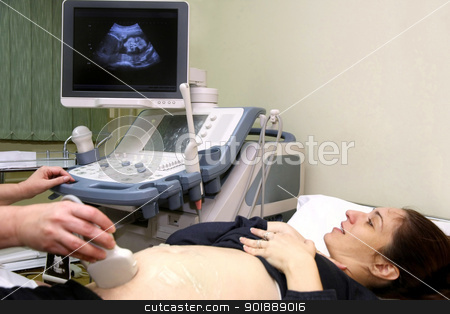 To use this stock image in your creative project, please select the size you need over to the right and click the "Add to Cart" button.
Your downloaded image will come with the Cutcaster watermark removed so don’t worry about the watermark you see on this page. Pregnant woman and doctor hand's with ultrasound equipment stock photo, Pregnant woman and doctor hand's with ultrasound equipment during ultrasound medical examination by vladacanon1