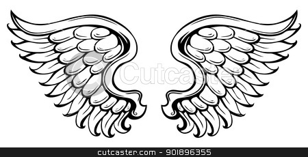 To use this stock image in your creative project, please select the size you need over to the right and click the "Add to Cart" button.
Your downloaded image will come with the Cutcaster watermark removed so don’t worry about the watermark you see on this page. Abstract image with wings 1 stock vector clipart, Abstract image with wings 1 - vector illustration. by Klara Viskova