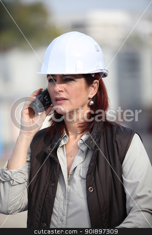 To use this stock image in your creative project, please select the size you need over to the right and click the "Add to Cart" button.
Your downloaded image will come with the Cutcaster watermark removed so don’t worry about the watermark you see on this page. middleaged female architect making a call in construction site stock photo, middleaged female architect making a call in construction site by photography33