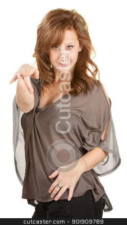 To use this stock image in your creative project, please select the size you need over to the right and click the "Add to Cart" button.
Your downloaded image will come with the Cutcaster watermark removed so don’t worry about the watermark you see on this page. Dancing Woman Pointing stock photo, Dancing red head female pointing over white background by Scott Griessel
