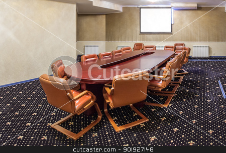 To use this stock image in your creative project, please select the size you need over to the right and click the "Add to Cart" button.
Your downloaded image will come with the Cutcaster watermark removed so don’t worry about the watermark you see on this page. conference room stock photo, conference room by fogen