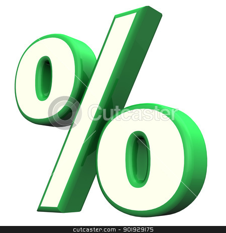 To use this stock image in your creative project, please select the size you need over to the right and click the "Add to Cart" button.
Your downloaded image will come with the Cutcaster watermark removed so don’t worry about the watermark you see on this page. Green Percent Symbol stock photo, Green per cent symbol on the white background. by Alexander Limbach