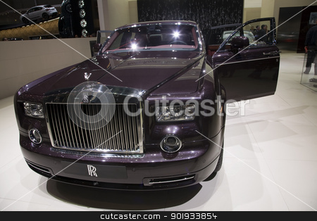 To use this stock image in your creative project, please select the size you need over to the right and click the "Add to Cart" button.
Your downloaded image will come with the Cutcaster watermark removed so don’t worry about the watermark you see on this page. Rolls Royce Phantom stock photo, GENEVA, SWITZERLAND - MARCH 4, 2011 - Rolls Royce Phantom is presented at the annual motor show in Geneva on March 4, 2011. by Abdul Sami Haqqani