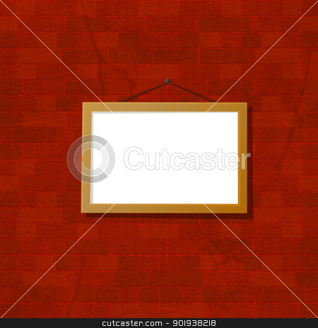 To use this stock image in your creative project, please select the size you need over to the right and click the "Add to Cart" button.
Your downloaded image will come with the Cutcaster watermark removed so don’t worry about the watermark you see on this page. Frame on the wall stock vector clipart, Grunge illustration of an empty frame over a brick wall by Richard Laschon