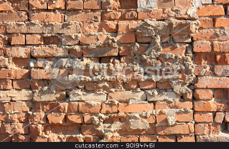 To use this stock image in your creative project, please select the size you need over to the right and click the "Add to Cart" button.
Your downloaded image will come with the Cutcaster watermark removed so don’t worry about the watermark you see on this page. Old red wall stock photo, Old red with hollows a brick wall of the house a structure by aarrows