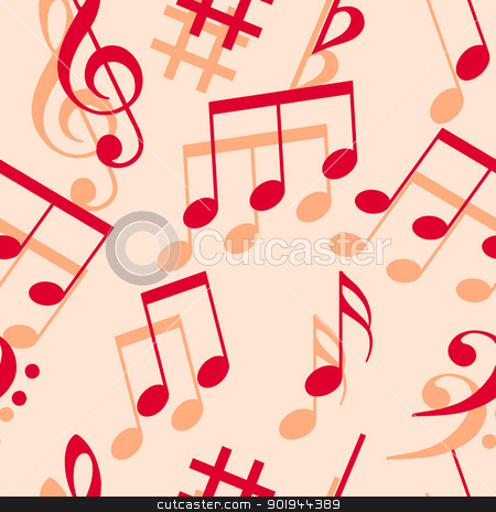 To use this stock image in your creative project, please select the size you need over to the right and click the "Add to Cart" button.
Your downloaded image will come with the Cutcaster watermark removed so don’t worry about the watermark you see on this page. Music notes. Seamless wallpaper. stock vector clipart, Music notes. Seamless wallpaper. by aarrows