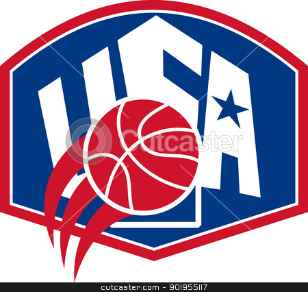 To use this stock image in your creative project, please select the size you need over to the right and click the "Add to Cart" button.
Your downloaded image will come with the Cutcaster watermark removed so don’t worry about the watermark you see on this page. United States USA American Basketball Ball Shield stock vector clipart, Illustration of a United States basketball ball with American star and words USA set inside backboard shield on isolated white background.
by patrimonio