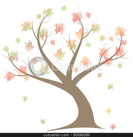 To use this stock image in your creative project, please select the size you need over to the right and click the "Add to Cart" button.
Your downloaded image will come with the Cutcaster watermark removed so don’t worry about the watermark you see on this page. Autumn Tree stock vector clipart, Beautiful autumn tree isolated on white background by Ingvar Bjork