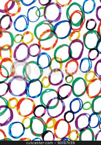 To use this stock image in your creative project, please select the size you need over to the right and click the "Add to Cart" button.
Your downloaded image will come with the Cutcaster watermark removed so don’t worry about the watermark you see on this page. Colorful felt tip marker pen drawn circles. stock photo, Colorful felt tip marker pen drawn circles. by Stephen Rees