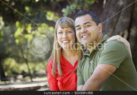 To use this stock image in your creative project, please select the size you need over to the right and click the "Add to Cart" button.
Your downloaded image will come with the Cutcaster watermark removed so don’t worry about the watermark you see on this page. Attractive Mixed Race Couple Portrait at the Park stock photo, Happy Attractive Mixed Race Couple Portrait at the Park by Andy Dean