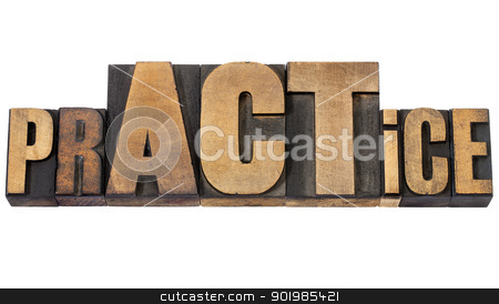 To use this stock image in your creative project, please select the size you need over to the right and click the "Add to Cart" button.
Your downloaded image will come with the Cutcaster watermark removed so don’t worry about the watermark you see on this page. prACTice word in wood type stock photo, prACTice - isolated word in vintage letterpress wood type with over sized letters ACT by Marek Uliasz