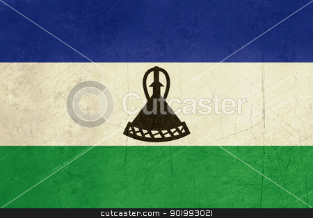 To use this stock image in your creative project, please select the size you need over to the right and click the "Add to Cart" button.
Your downloaded image will come with the Cutcaster watermark removed so don’t worry about the watermark you see on this page. Grunge Lesotho Flag stock photo, Grunge sovereign state flag of country of Lesotho in official colors. by Martin Crowdy
