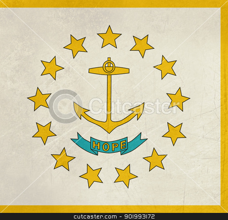 To use this stock image in your creative project, please select the size you need over to the right and click the "Add to Cart" button.
Your downloaded image will come with the Cutcaster watermark removed so don’t worry about the watermark you see on this page. Grungr Rhode Island state flag stock photo, Grunge Rhode Island state flag of America, isolated on white background. by Martin Crowdy