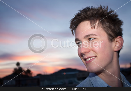 To use this stock image in your creative project, please select the size you need over to the right and click the "Add to Cart" button.
Your downloaded image will come with the Cutcaster watermark removed so don’t worry about the watermark you see on this page. Happy Young Man Outside stock photo, Smiling Caucasian man in an outdoor location by Scott Griessel