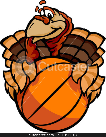 To use this stock image in your creative project, please select the size you need over to the right and click the "Add to Cart" button.
Your downloaded image will come with the Cutcaster watermark removed so don’t worry about the watermark you see on this page. Basketball Happy Thanksgiving Holiday Turkey Cartoon Vector Illu stock vector clipart, Cartoon Vector Image of a Thanksgiving Holiday Tennis Turkey Holding a Basketball Ball by chromaco