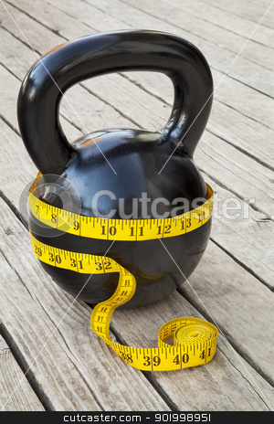 To use this stock image in your creative project, please select the size you need over to the right and click the "Add to Cart" button.
Your downloaded image will come with the Cutcaster watermark removed so don’t worry about the watermark you see on this page. kettlebell and measuring tape stock photo, kettlebell and measuring tape on wooden deck - fitness and diet concept by Marek Uliasz