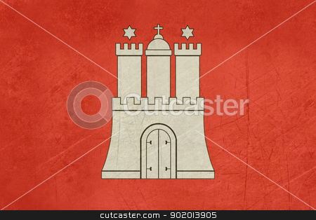 To use this stock image in your creative project, please select the size you need over to the right and click the "Add to Cart" button.
Your downloaded image will come with the Cutcaster watermark removed so don’t worry about the watermark you see on this page. Grunge Hamburg City flag stock photo, Illustration of German Hamburg City state flag or banner. by Martin Crowdy