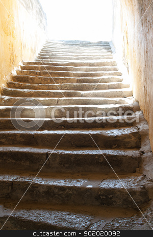 To use this stock image in your creative project, please select the size you need over to the right and click the "Add to Cart" button.
Your downloaded image will come with the Cutcaster watermark removed so don’t worry about the watermark you see on this page. Steps to the light stock photo, Old stone stairway leading up to the blinding light. These are the stairs leading to the entrance of the Castle of St Peter in Bodrum, Mugla Province, Turkey. by Brigida Soriano