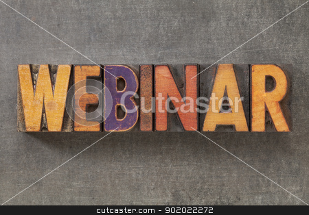To use this stock image in your creative project, please select the size you need over to the right and click the "Add to Cart" button.
Your downloaded image will come with the Cutcaster watermark removed so don’t worry about the watermark you see on this page. webinar in wood type stock photo, webinar - word in vintage letterpress wood type blocks against grunge metal background by Marek Uliasz