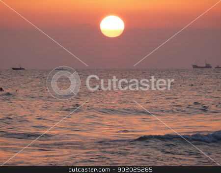To use this stock image in your creative project, please select the size you need over to the right and click the "Add to Cart" button.
Your downloaded image will come with the Cutcaster watermark removed so don’t worry about the watermark you see on this page. Sunset above mediterranean sea, Turkey stock photo, Sunset above mediterranean sea, Turkey by Stoyanov