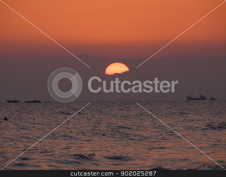 To use this stock image in your creative project, please select the size you need over to the right and click the "Add to Cart" button.
Your downloaded image will come with the Cutcaster watermark removed so don’t worry about the watermark you see on this page. Sunset above mediterranean sea, Turkey stock photo, Sunset above mediterranean sea, Turkey by Stoyanov