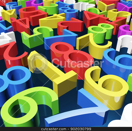 To use this stock image in your creative project, please select the size you need over to the right and click the "Add to Cart" button.
Your downloaded image will come with the Cutcaster watermark removed so don’t worry about the watermark you see on this page. Color numbers stock photo, Many numbers of different colors and orientations by Onyshchenko Viktor