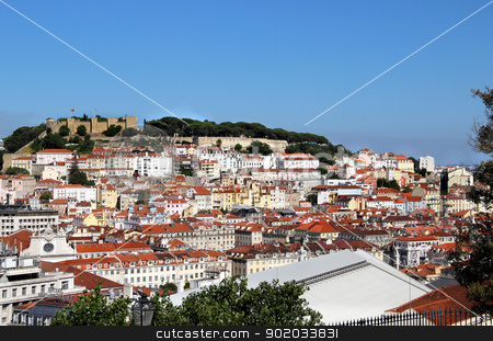 To use this stock image in your creative project, please select the size you need over to the right and click the "Add to Cart" button.
Your downloaded image will come with the Cutcaster watermark removed so don’t worry about the watermark you see on this page. Lisbon panorama, Portugal stock photo, Lisbon panorama, Portugal buildings, roofs, churches
by Tatiana Mihaliova