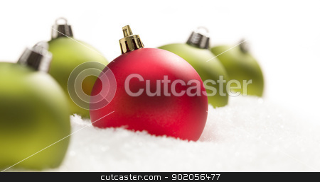 To use this stock image in your creative project, please select the size you need over to the right and click the "Add to Cart" button.
Your downloaded image will come with the Cutcaster watermark removed so don’t worry about the watermark you see on this page. Red and Green Christmas Ornaments on Snow Flakes on White stock photo, Red and Green Christmas Ornaments on Snow Flakes on a White Background- Great for a Base Image. by Andy Dean