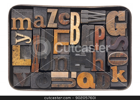 To use this stock image in your creative project, please select the size you need over to the right and click the "Add to Cart" button.
Your downloaded image will come with the Cutcaster watermark removed so don’t worry about the watermark you see on this page. vintage wood alphabet in box stock photo, vintage letterpress wood type blocks with ink patina - all 26 letters of alphabet in an old metal box by Marek Uliasz