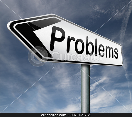 problems stock photo