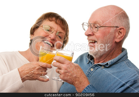 To use this stock image in your creative project, please select the size you need over to the right and click the "Add to Cart" button.
Your downloaded image will come with the Cutcaster watermark removed so don’t worry about the watermark you see on this page. Happy Senior Couple with Glasses of Orange Juice stock photo, Happy Senior Couple with Glasses of Orange Juice Isolated on a White Background. by Andy Dean