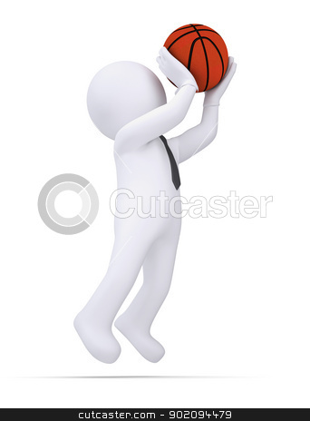 To use this stock image in your creative project, please select the size you need over to the right and click the "Add to Cart" button.
Your downloaded image will come with the Cutcaster watermark removed so don’t worry about the watermark you see on this page. 3d white human ready to throw a basketball stock photo, 3d white human ready to throw a basketball. Isolated render on a white background by cherezoff