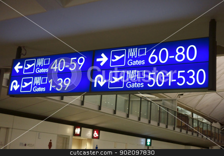 To use this stock image in your creative project, please select the size you need over to the right and click the "Add to Cart" button.
Your downloaded image will come with the Cutcaster watermark removed so don’t worry about the watermark you see on this page. Boarding gates signs stock photo, Boarding gates signs in Hong Kong airport by Ingvar Bjork