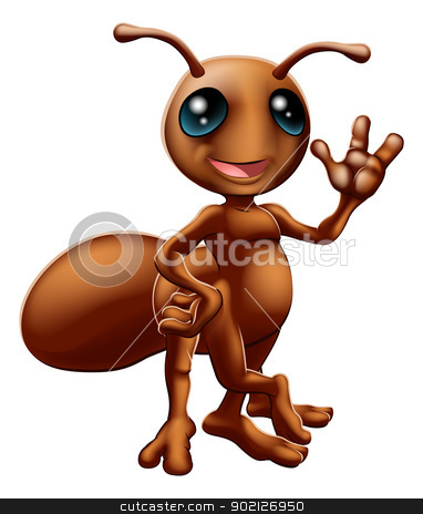 To use this stock image in your creative project, please select the size you need over to the right and click the "Add to Cart" button.
Your downloaded image will come with the Cutcaster watermark removed so don’t worry about the watermark you see on this page. Cartoon ant mascot stock vector clipart, Illustration of a happy cute cartoon ant mascot waving by Christos Georghiou