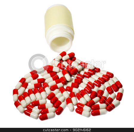 To use this stock image in your creative project, please select the size you need over to the right and click the "Add to Cart" button.
Your downloaded image will come with the Cutcaster watermark removed so don’t worry about the watermark you see on this page. red and white capsules in the form heart, spilting from bottle. stock photo, red and white capsules in the form heart, spilting from bottle.
by Vladyslav Danilin