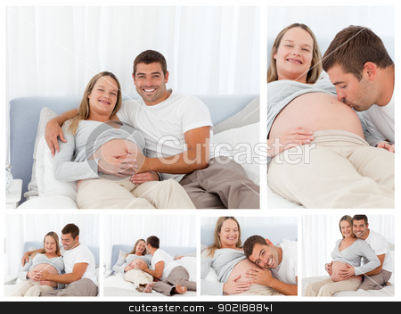 To use this stock image in your creative project, please select the size you need over to the right and click the "Add to Cart" button.
Your downloaded image will come with the Cutcaster watermark removed so don’t worry about the watermark you see on this page. Collage of parents to be stock photo, Collage of parents to be by Wavebreak Media