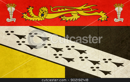 To use this stock image in your creative project, please select the size you need over to the right and click the "Add to Cart" button.
Your downloaded image will come with the Cutcaster watermark removed so don’t worry about the watermark you see on this page. Norfolk County flag stock photo, Gruge illustration of Norfolk County flag, United Kingdom. by Martin Crowdy