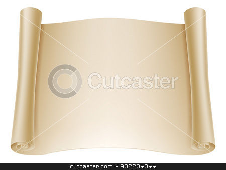 To use this stock image in your creative project, please select the size you need over to the right and click the "Add to Cart" button.
Your downloaded image will come with the Cutcaster watermark removed so don’t worry about the watermark you see on this page. Paper Scroll Background stock vector clipart, Background illustration of an old rolled up paper scroll by Christos Georghiou