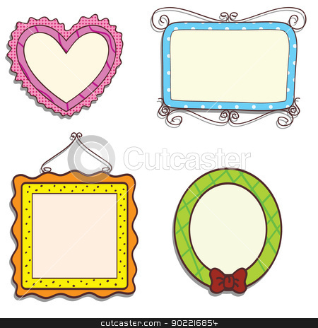 To use this stock image in your creative project, please select the size you need over to the right and click the "Add to Cart" button.
Your downloaded image will come with the Cutcaster watermark removed so don’t worry about the watermark you see on this page. doodle frames stock vector clipart, four doodle frames as photo frames and others by glossygirl21